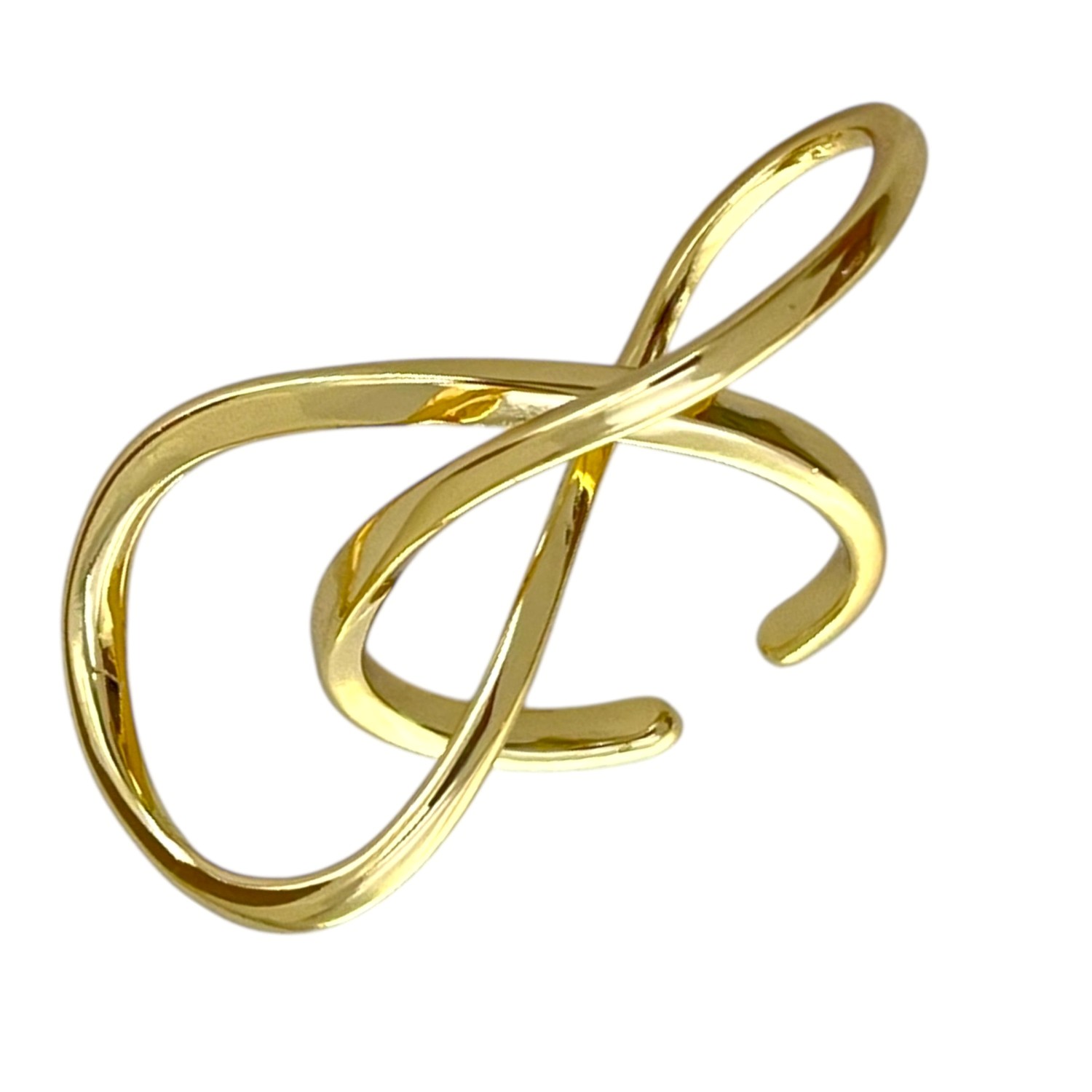 انگشتر زنانه مینیمال مدل پیچ کد R51752