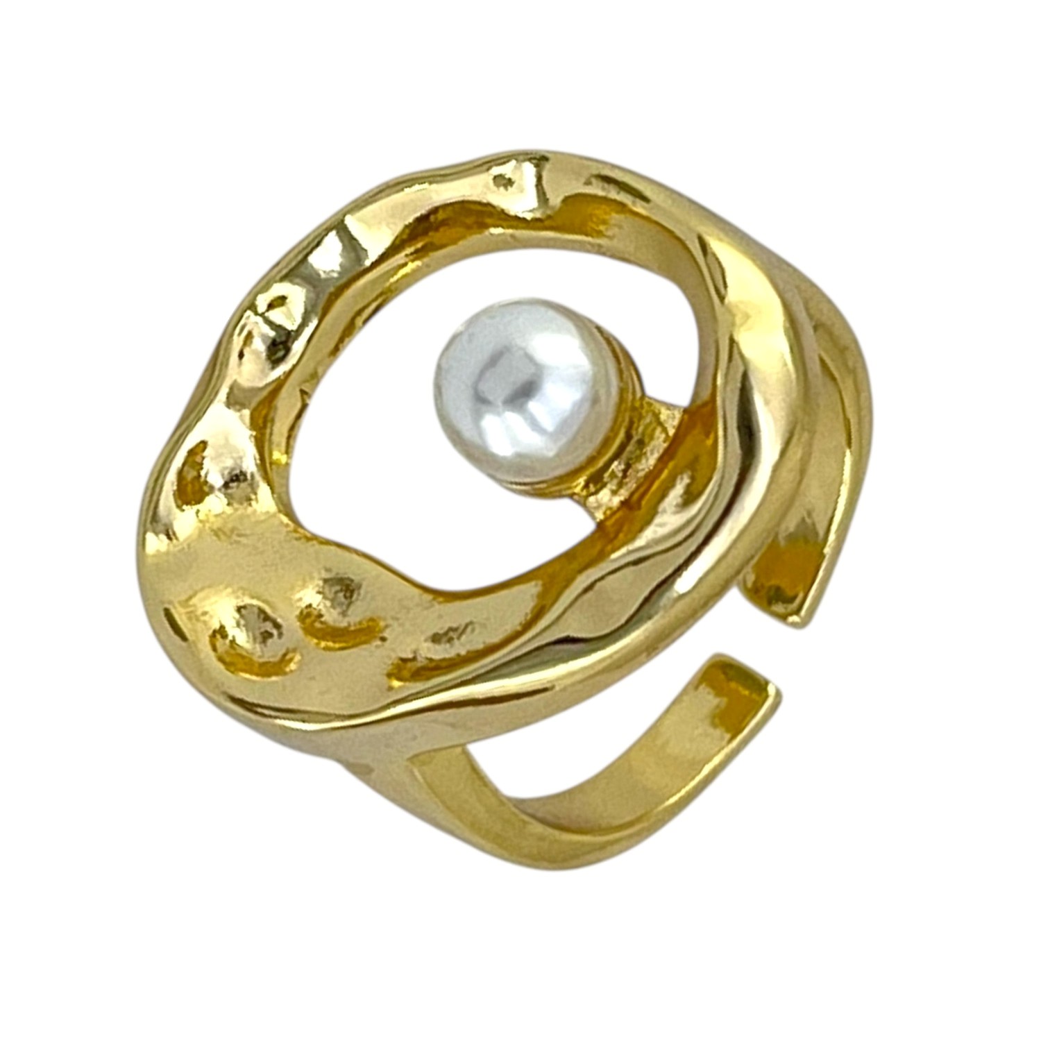 انگشتر زنانه مدل مروارید کد R51749