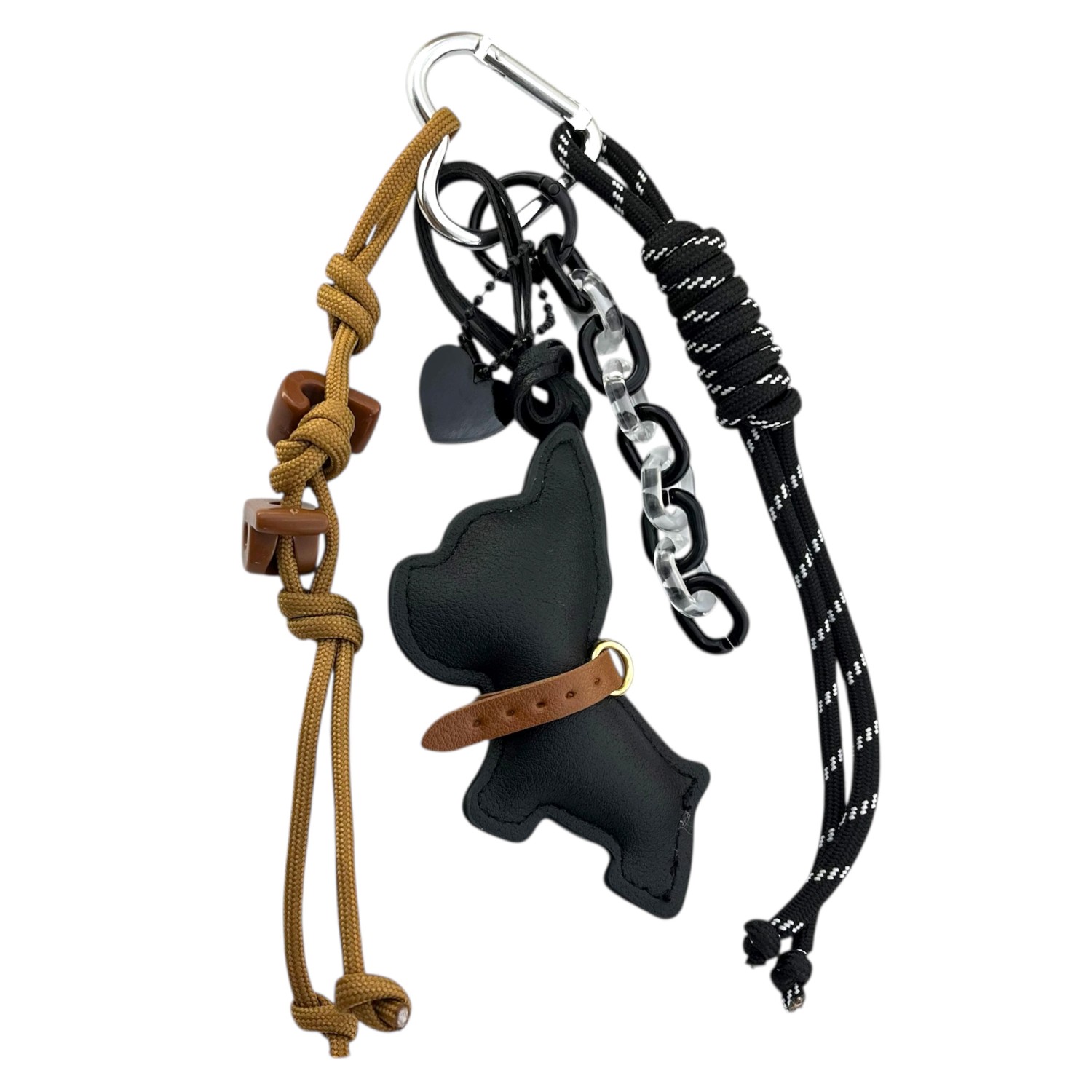 آویز کیف چارم بگ سگ چرمی کد J4118