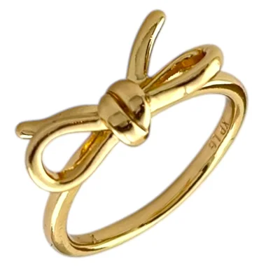 انگشتر زنانه ژوپینگ مدل پاپیون کد R5133