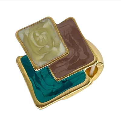 انگشتر زنانه مدل میناکاری کد R5151