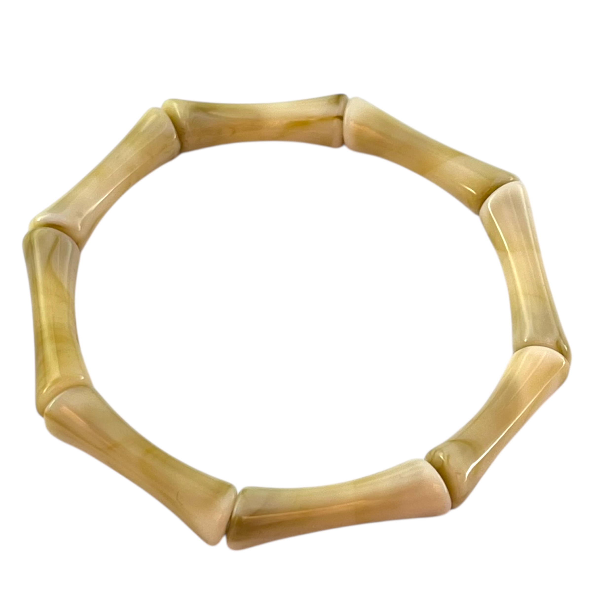 دستبند زنانه بنگل مدل رزین کد B5396