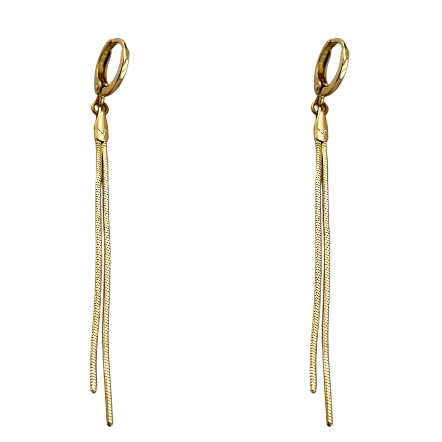 گوشواره زنانه ژوپینگ مدل اویز کد E6282