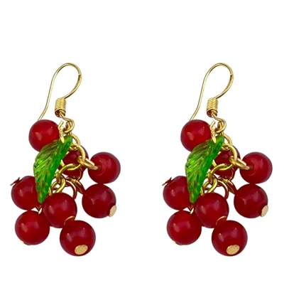 گوشواره زنانه مدل انگور کد E6105