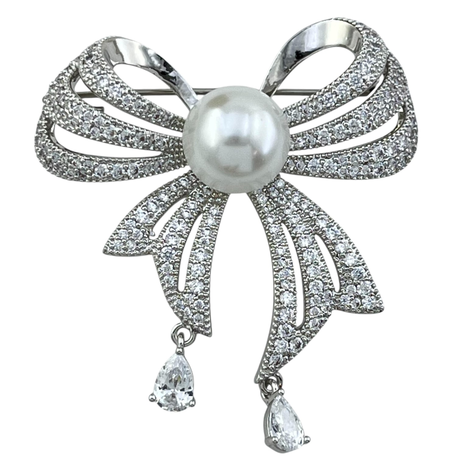 گل سینه زنانه ژوپینگ مدل پاپیون کد G4180