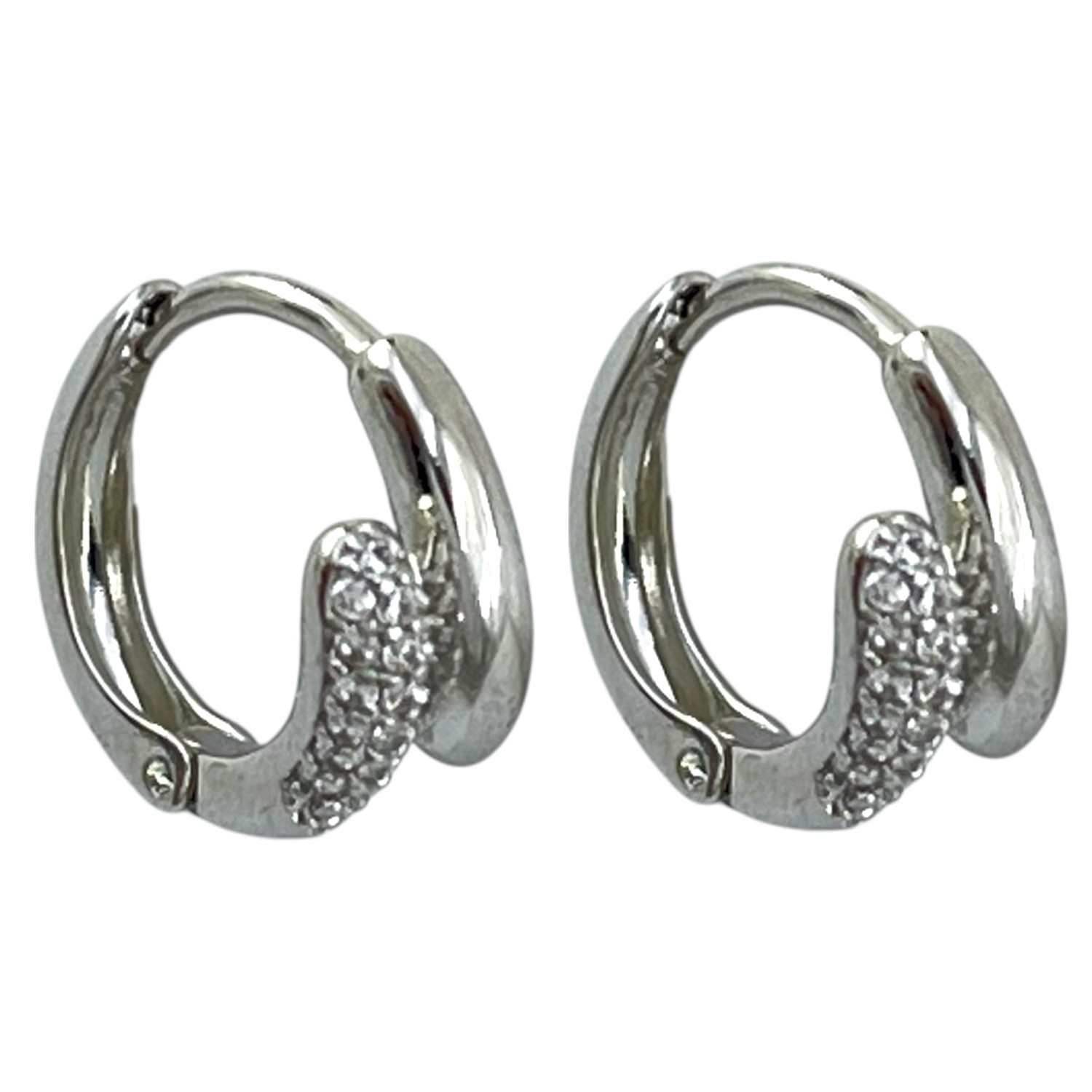 گوشواره زنانه ژوپینگ مدل جواهری کد E6294