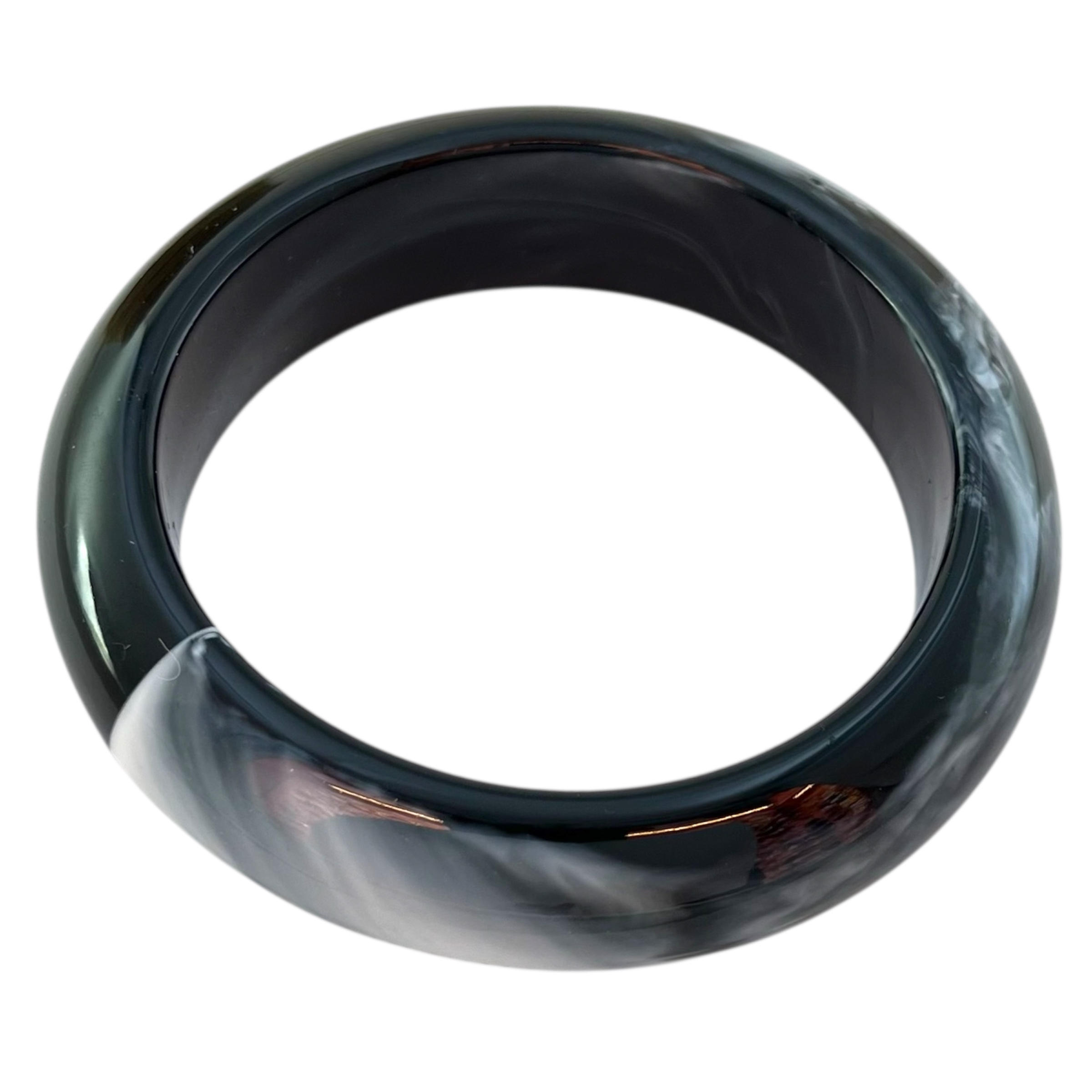 دستبند زنانه بنگل مدل رزین کد B5373