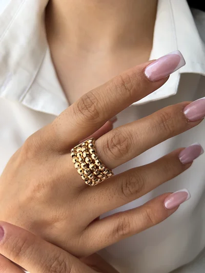 انگشتر زنانه ژوپینگ مدل البرنادو کد R1012