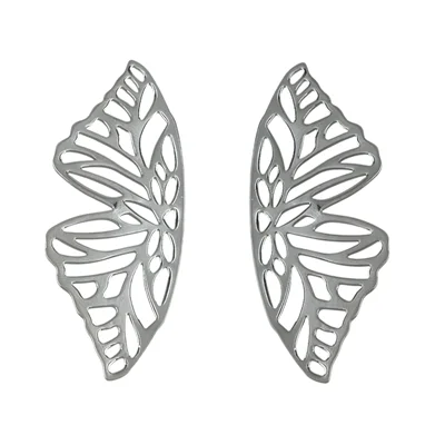 گوشواره زنانه مدل پروانه کد E6489