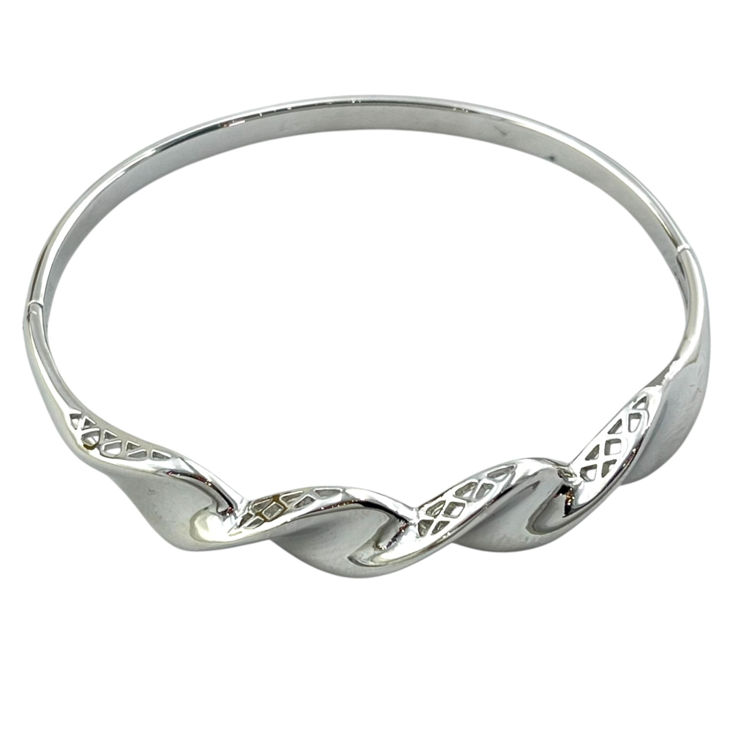 دستبند زنانه بنگل مدل جواهری کد B5409