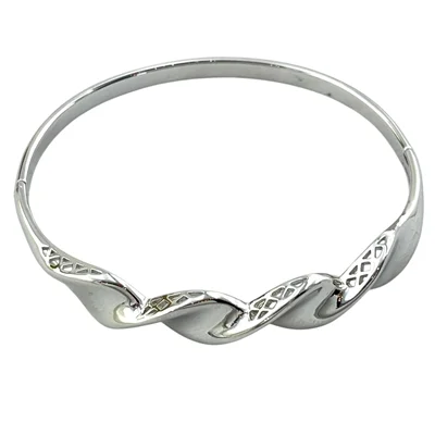 دستبند زنانه بنگل مدل جواهری کد B5409