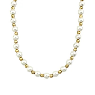 گردنبند زنانه ژوپینگ مدل مروارید کد N5147