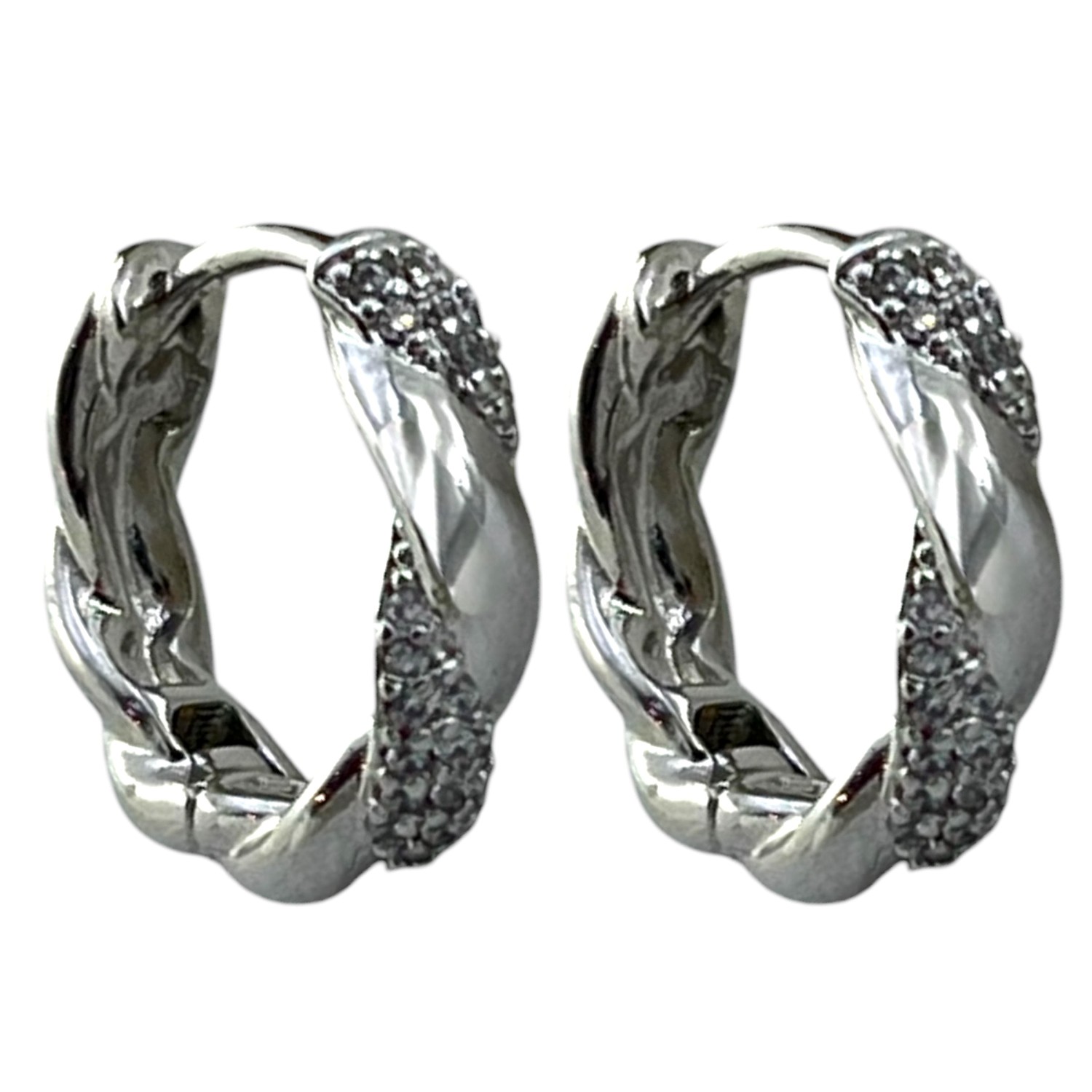 گوشواره زنانه ژوپینگ مدل گل جواهری کد E6310