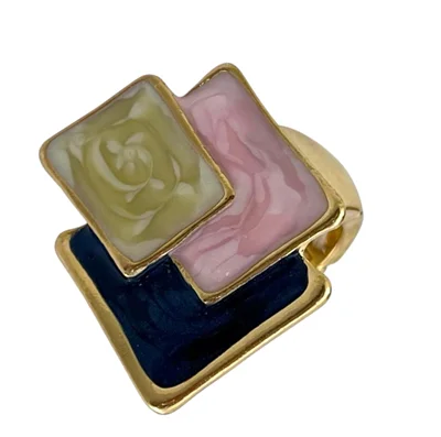 انگشتر زنانه مدل میناکاری کد R5152