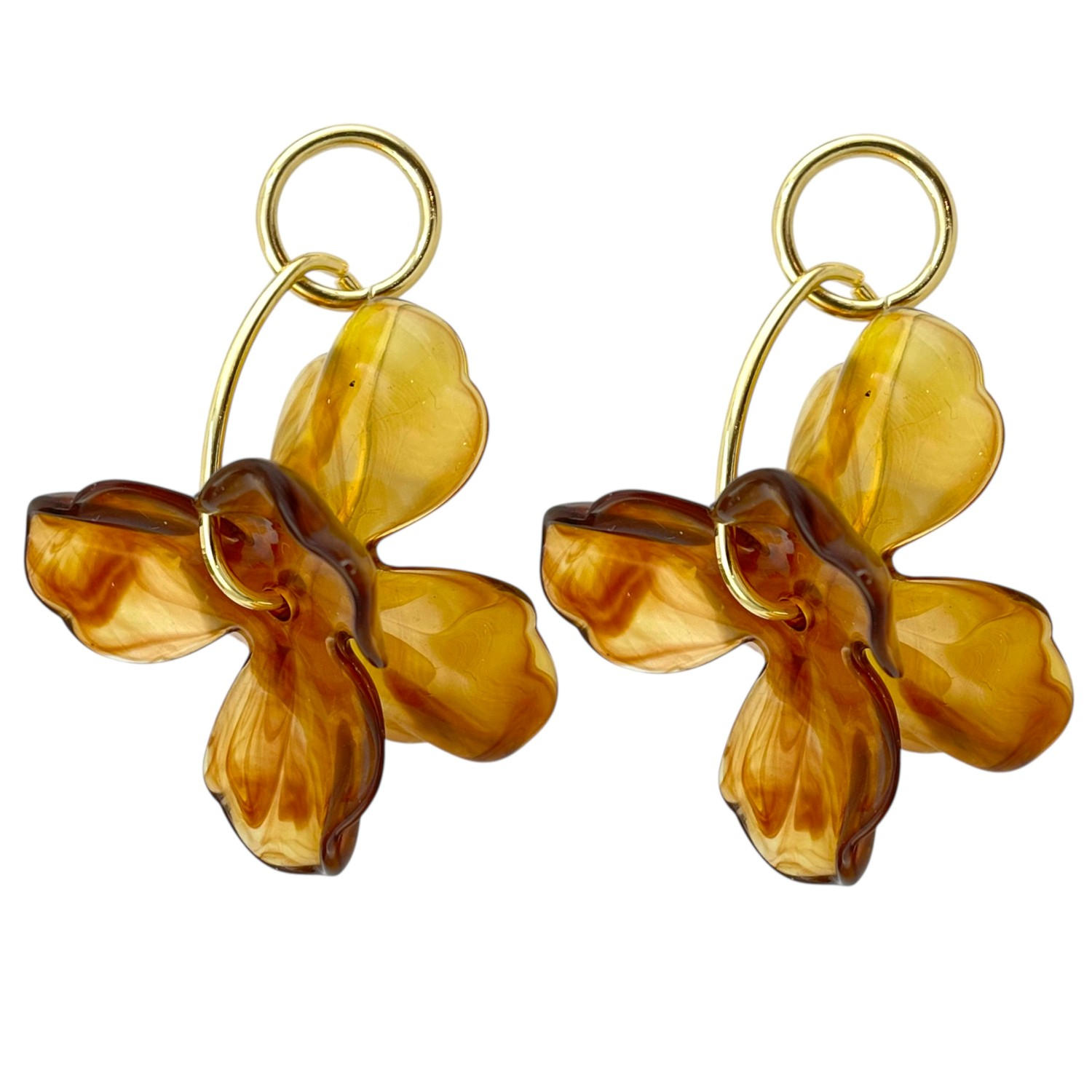 گوشواره زنانه مدل گل کد E6193