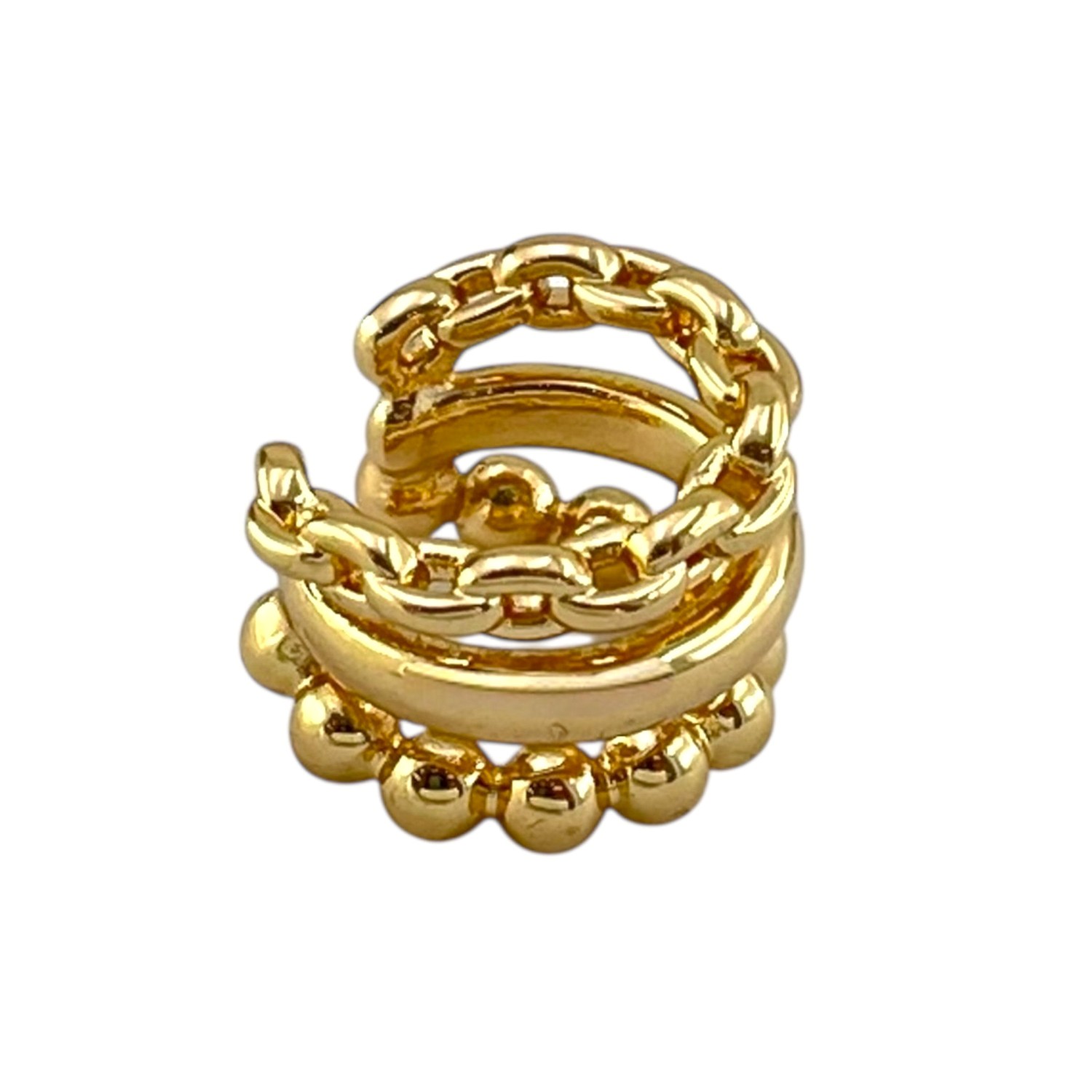 گوشواره زنانه ژوپینگ ایرکاف مدل توپی E6313