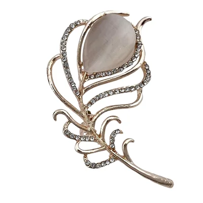 گل سینه زنانه مدل پر کد G4059