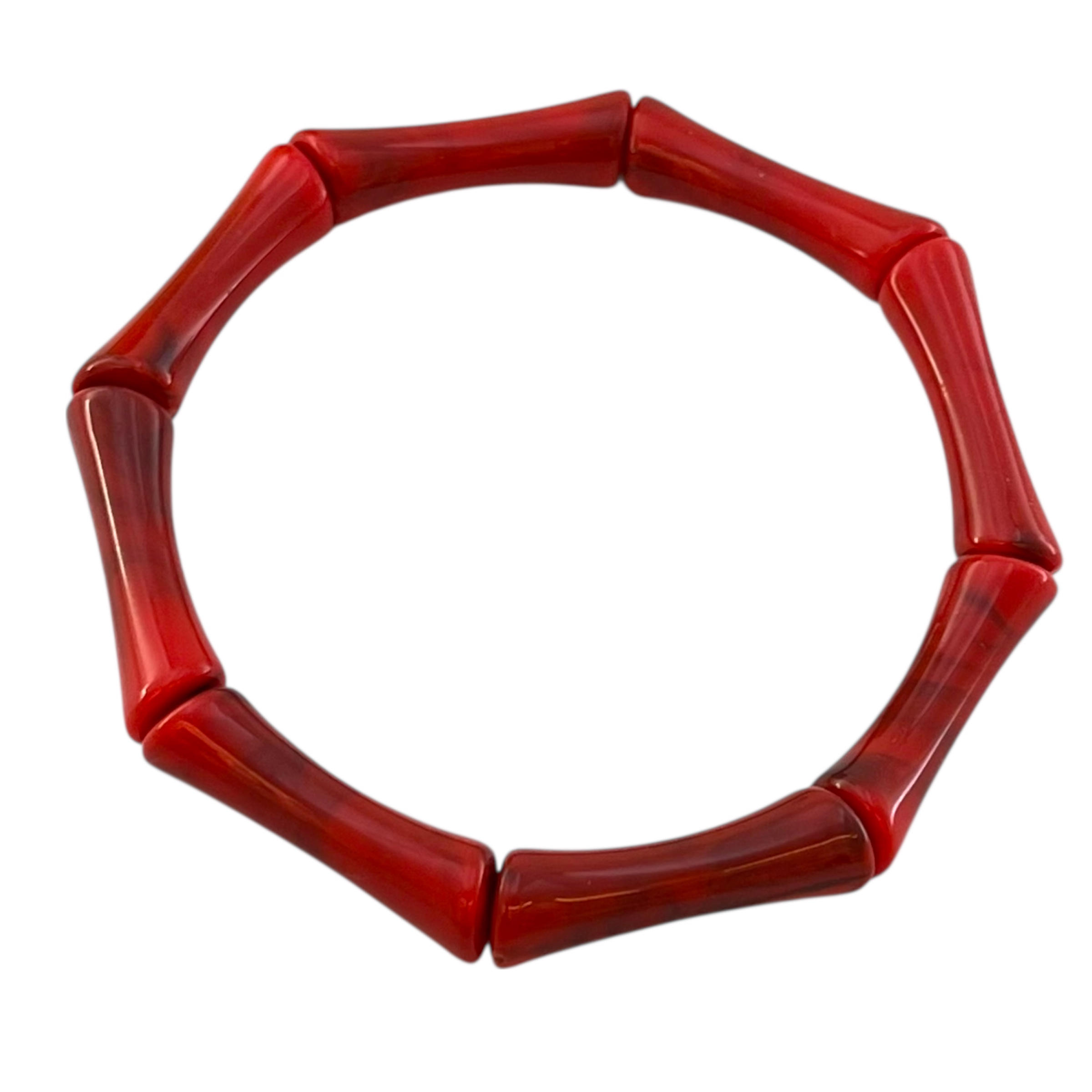 دستبند زنانه بنگل مدل رزین کد B5395