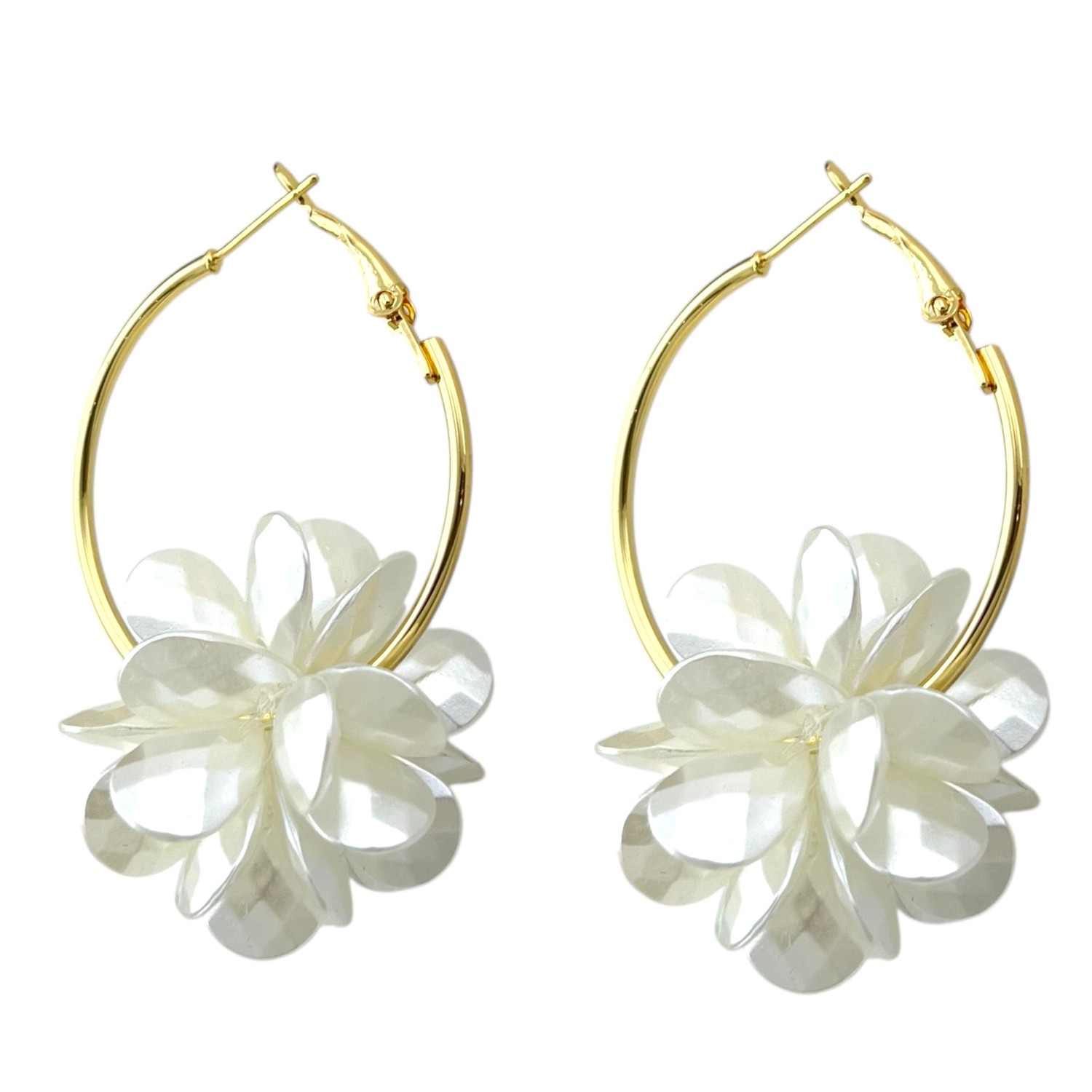 گوشواره زنانه مینیمال مدل گل کد E6149