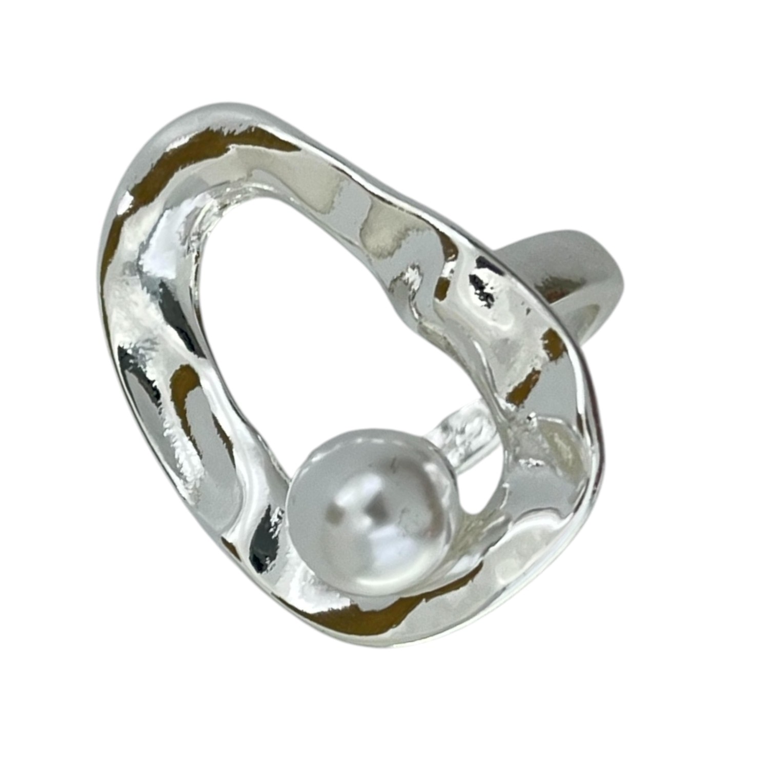 انگشتر زنانه مدل مروارید کد R51761