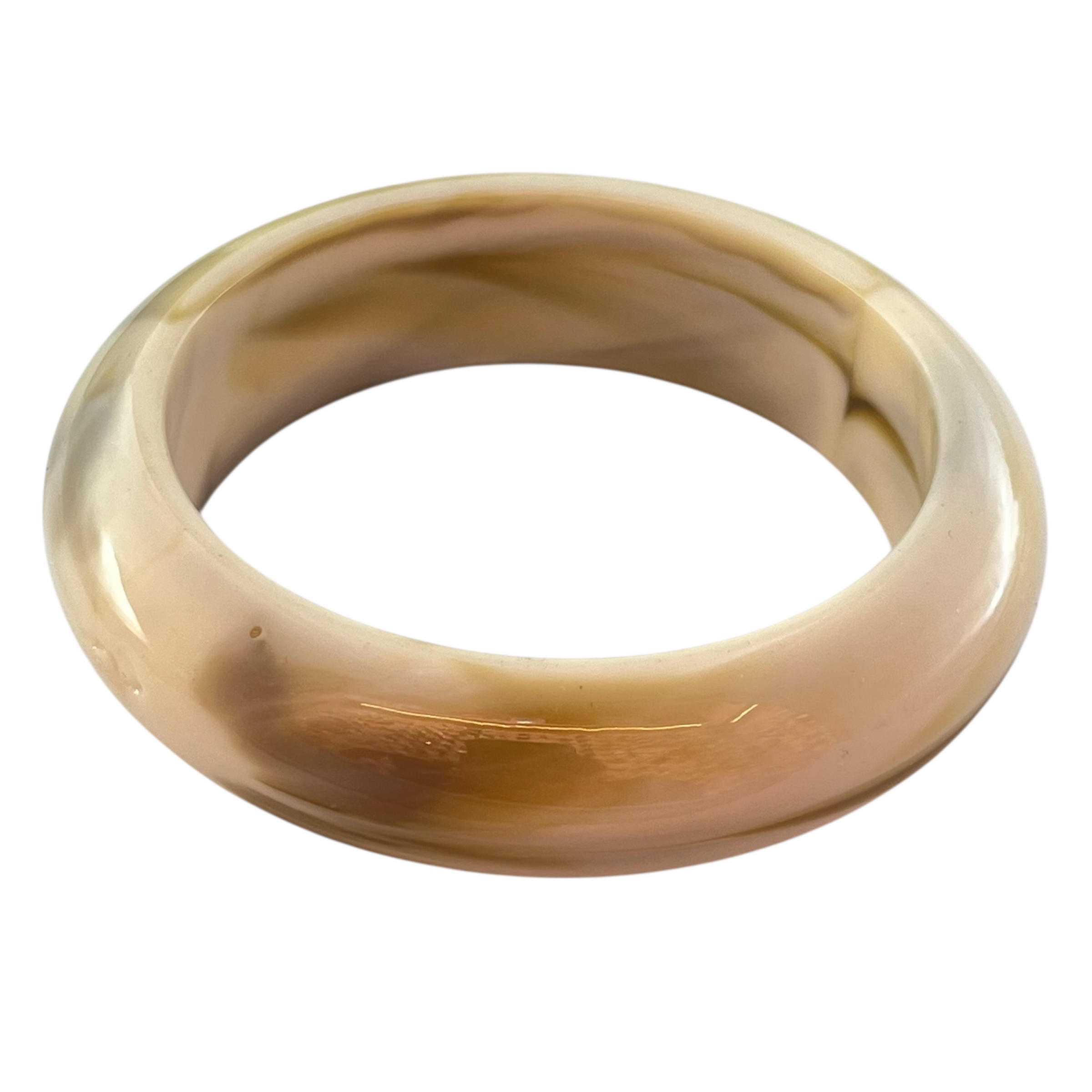 دستبند زنانه بنگل مدل رزین کد B5366