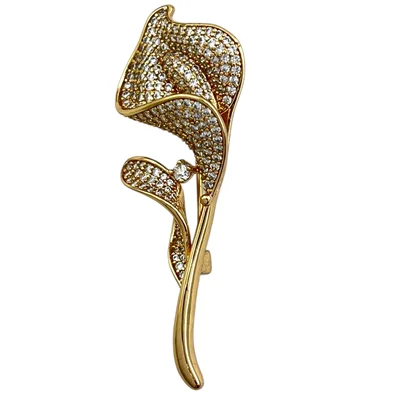 گل سینه زنانه ژوپینگ مدل گل کد G4173