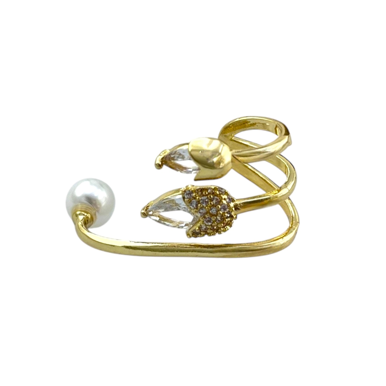 گوشواره زنانه ایرکاف مدل مروارید کد E6144