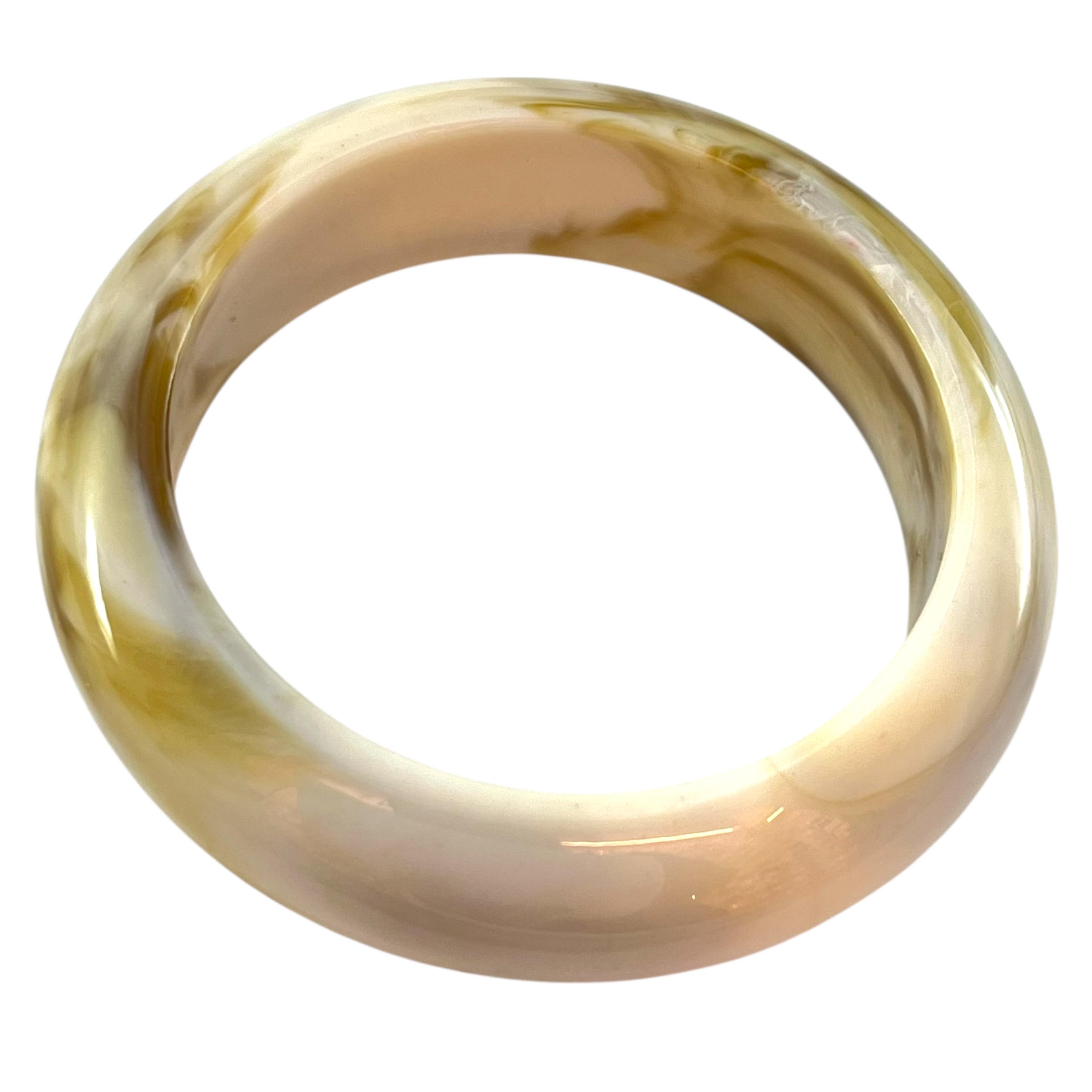 دستبند زنانه بنگل مدل رزین کد B5375