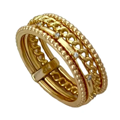 انگشتر زنانه ژوپینگ کد R4617