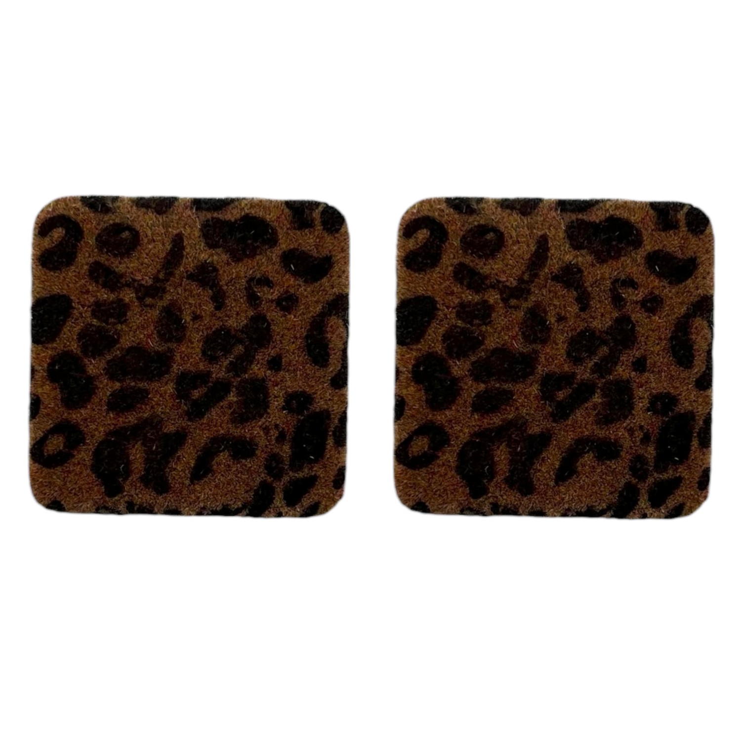 گوشواره زنانه مینیمال مدل پلنگی کد E6142