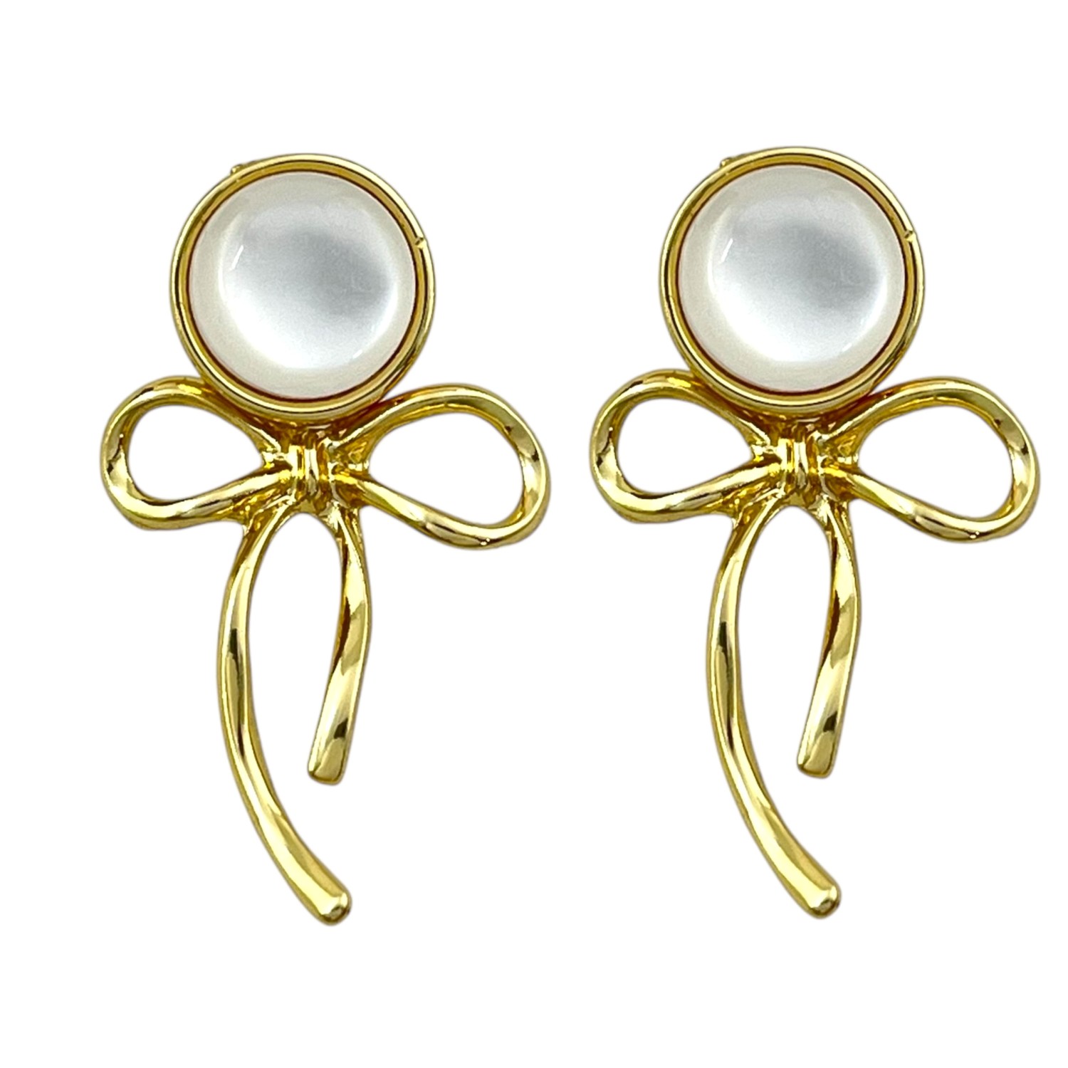 گوشواره زنانه مدل پاپیون کد E6181