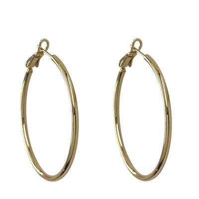 گوشواره زنانه ژوپینگ مدل حلقه ای کد E6499