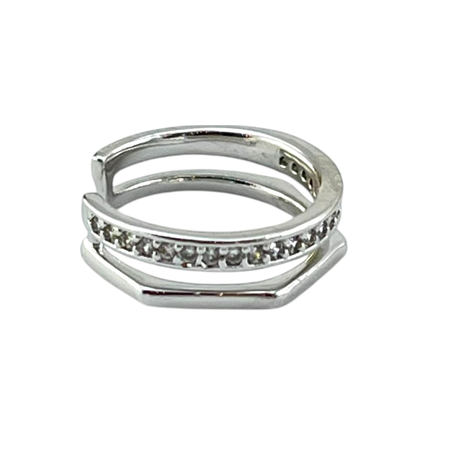 گوشواره زنانه ژوپینگ ایرکاف مدل نگین E6316