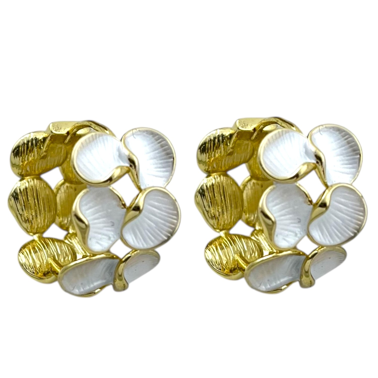 گوشواره زنانه مینیمال مدل شکوفه کد E6150