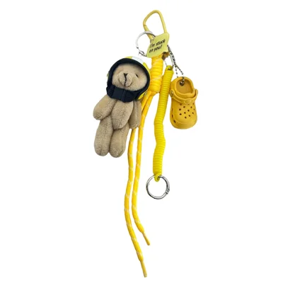 آویز کیف چارم بگ خرس و کراکس کد J4101