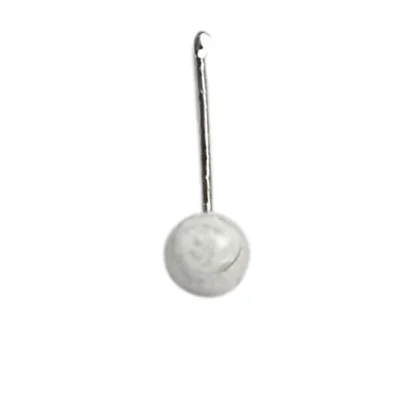 پیرسینگ بینی زنانه نقره مدل مروارید کد P4805