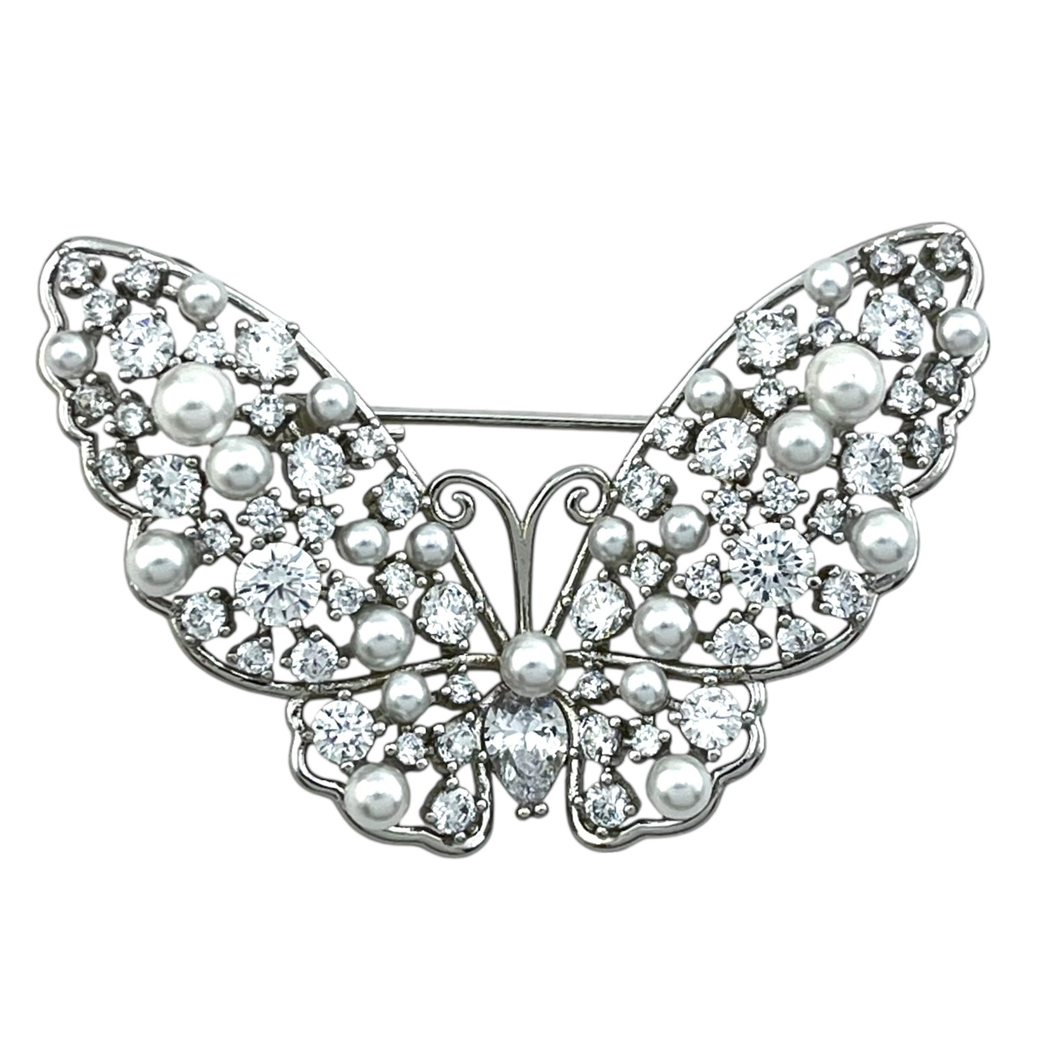 گل سینه زنانه ژوپینگ مدل پروانه کد G4175