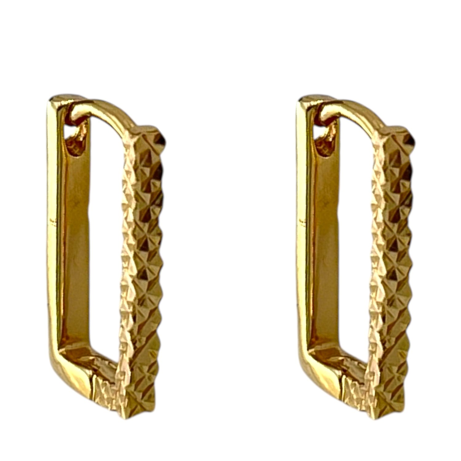 گوشواره زنانه ژوپینگ مدل مربع کد E6269