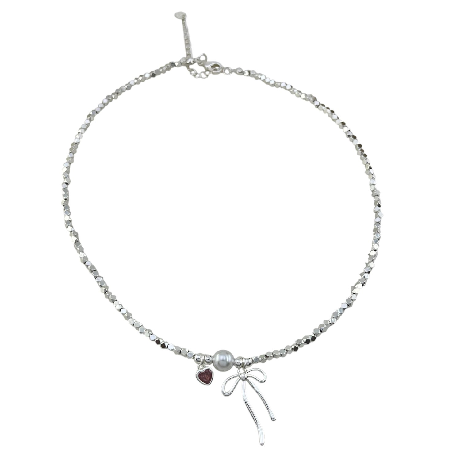 گردنبند زنانه مدل پاپیون کد N5191