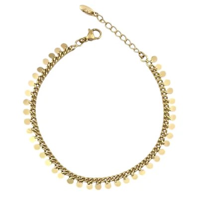 دستبند زنانه ژوپینگ مدل سکه کد B5309