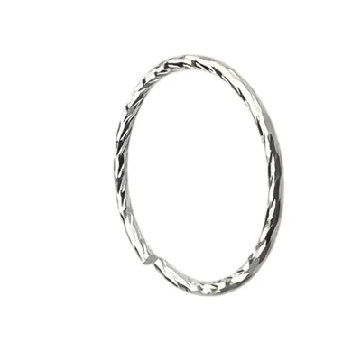 پیرسینگ بینی زنانه نقره مدل حلقه ای کد P4811