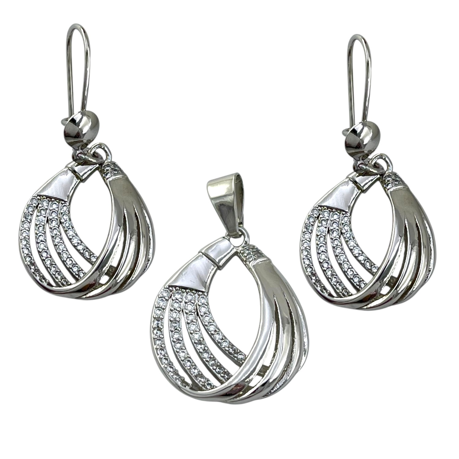 نیم ست زنانه ژوپینگ جواهری کد M4376