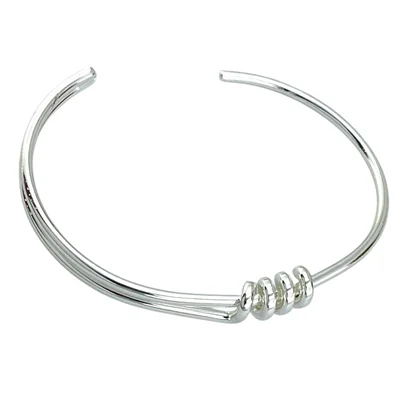 دستبند زنانه بنگل مدل گره کد B5444