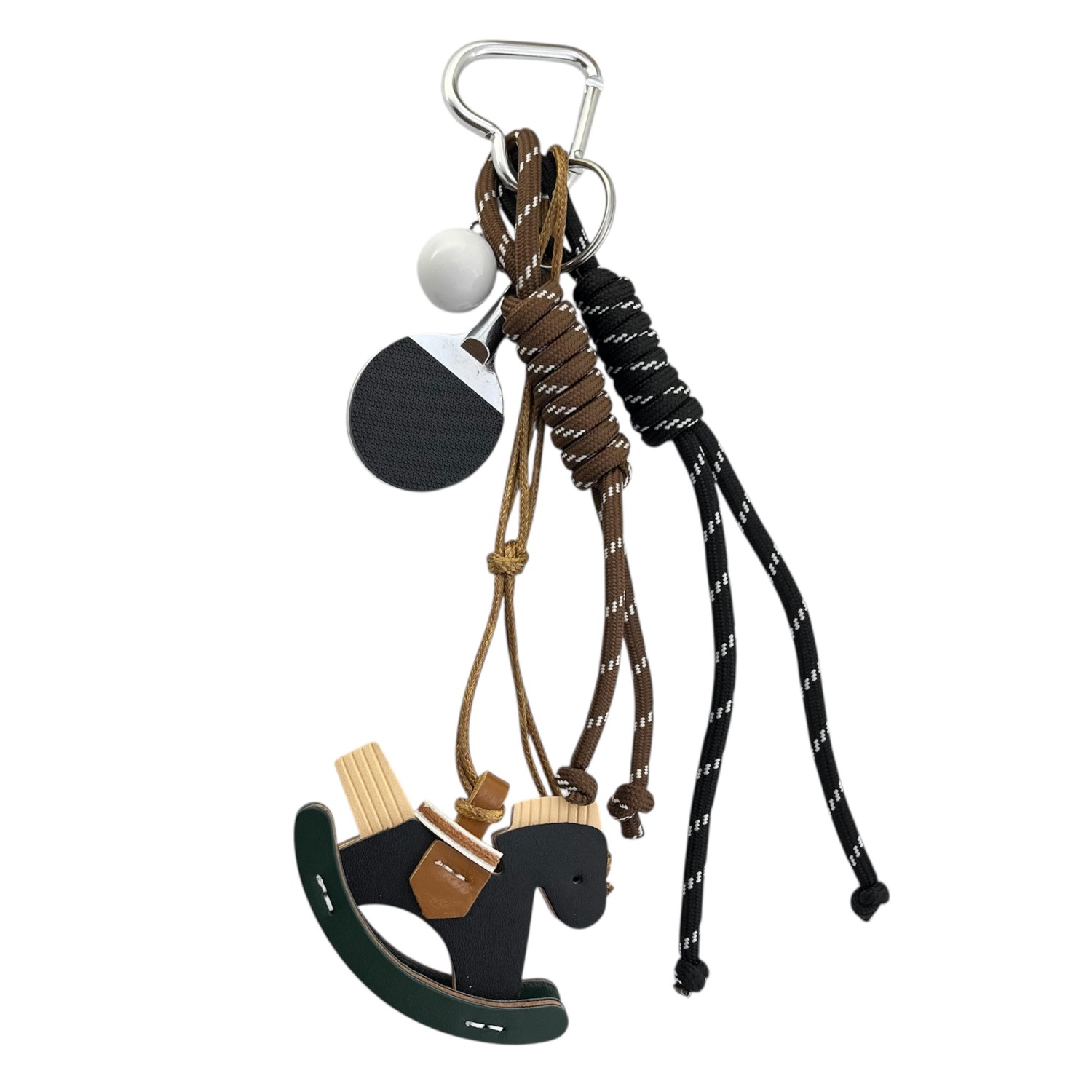 آویز کیف چارم بگ سگ چوبی کد J4116