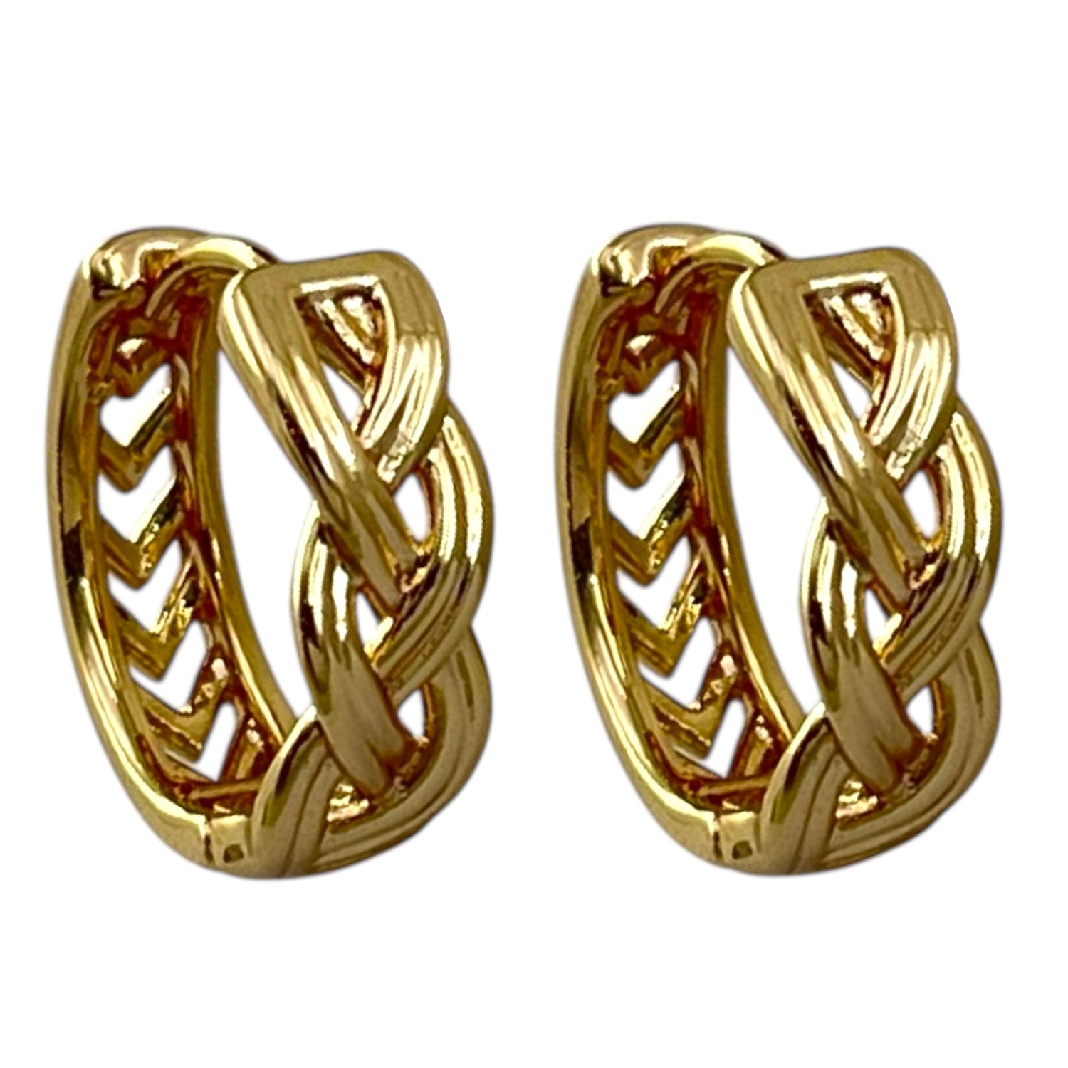 گوشواره زنانه ژوپینگ مدل بافت کد E6241