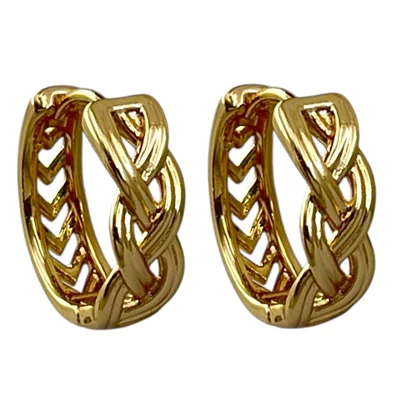 گوشواره زنانه ژوپینگ مدل بافت کد E6241