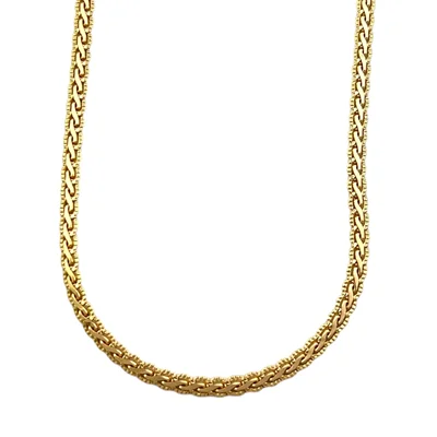 گردنبند زنانه ژوپینگ طرح طلا حصیری کد N5129