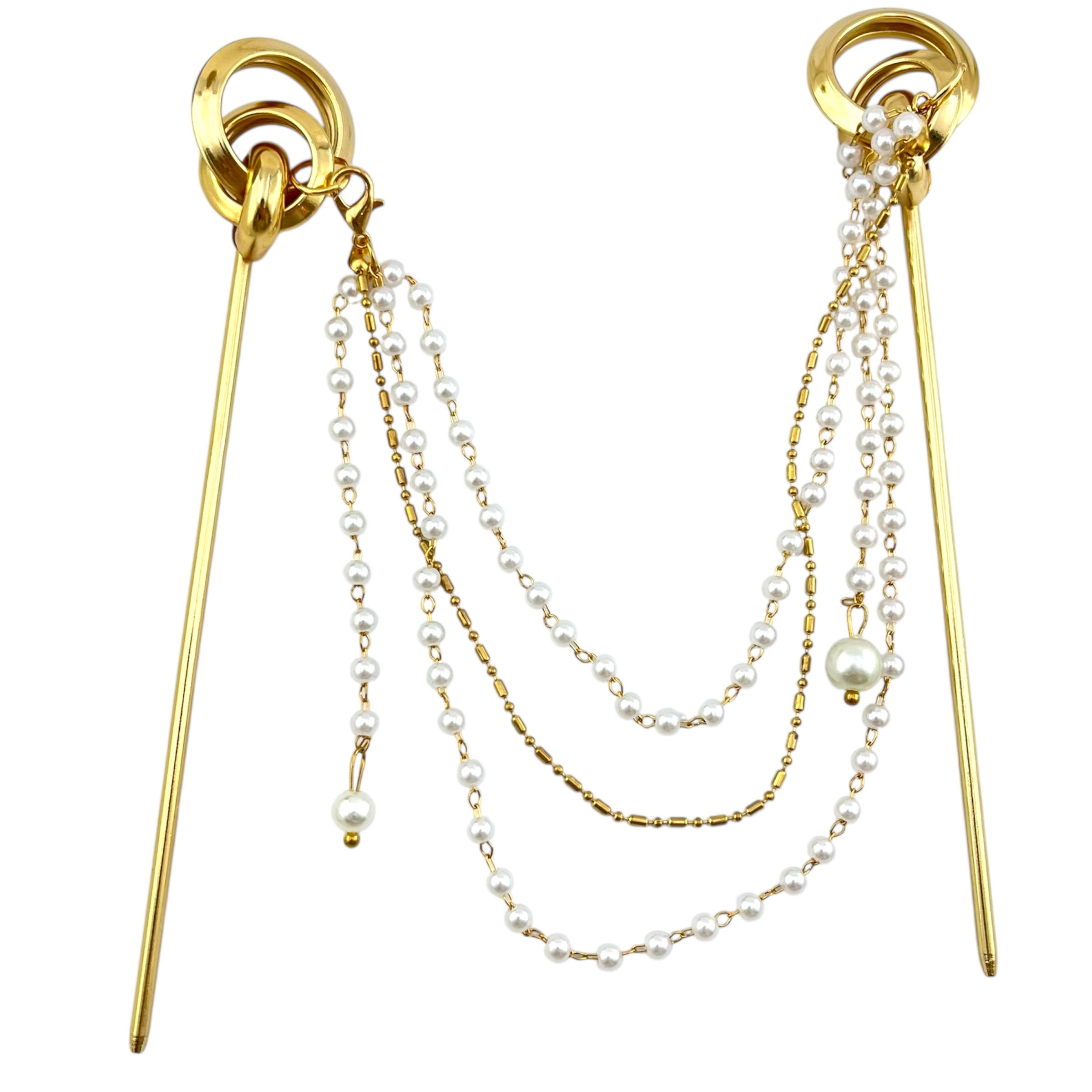 کانزاشی مو مدل فلزی گل کد as1071