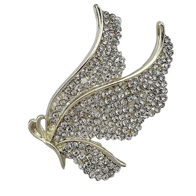 گل سینه زنانه مدل پروانه کد G4075