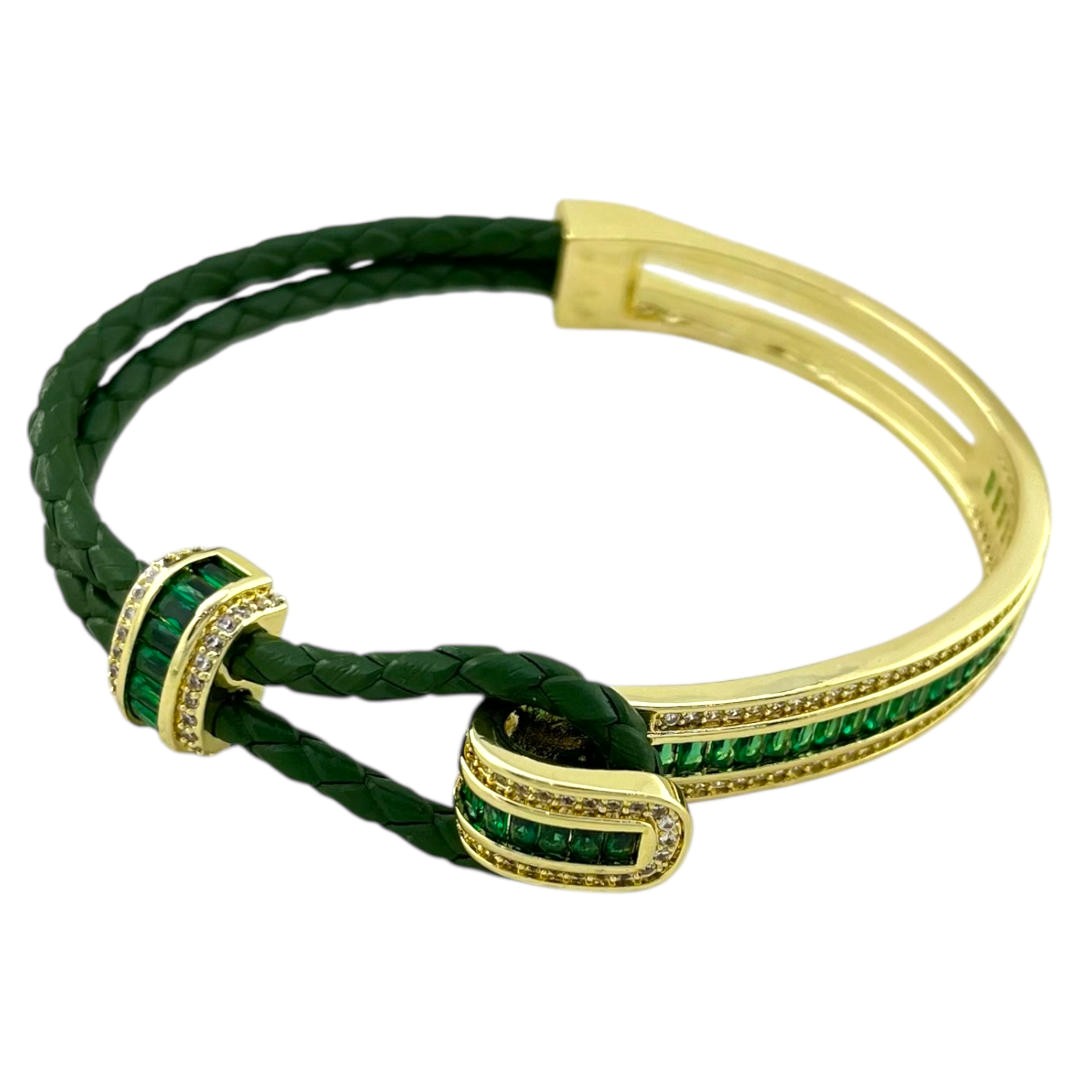 دستبند زنانه چرمی مدل قایق بادبانی کد B5328